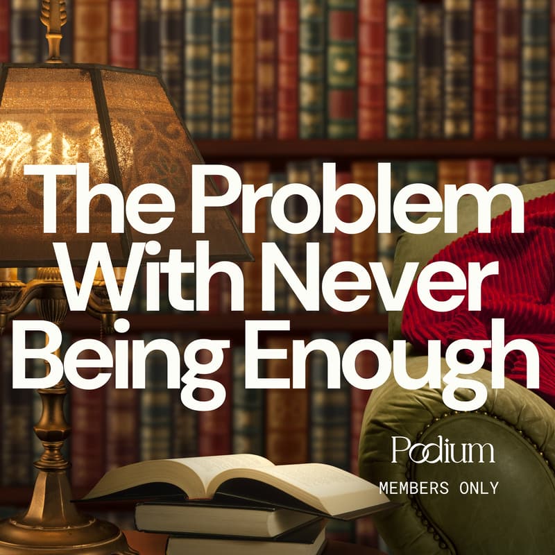 Reading Room (In-Person): The Problem With Never Being Enough · Luma
