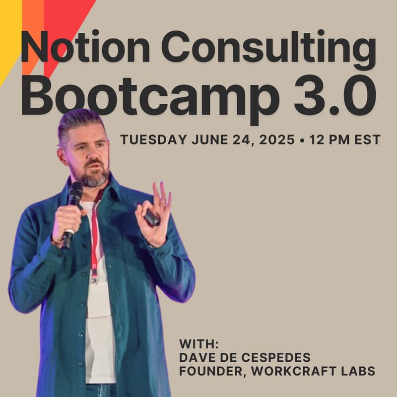 Cover Image for Consulting Essentials Bootcamp | Live Launch!