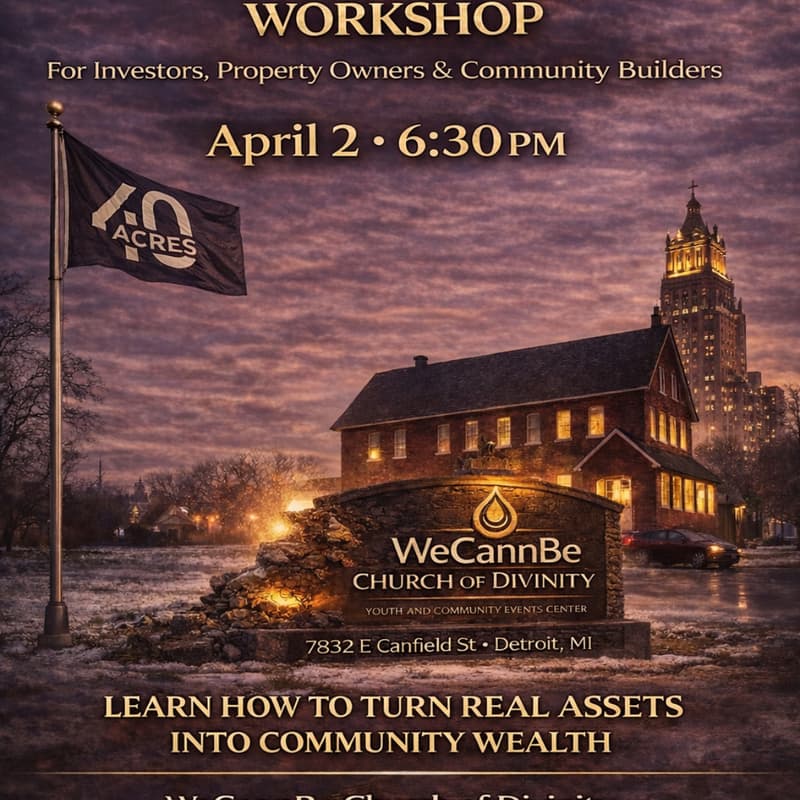 Cover Image for 40 Acres app- Community Ownership Workshop