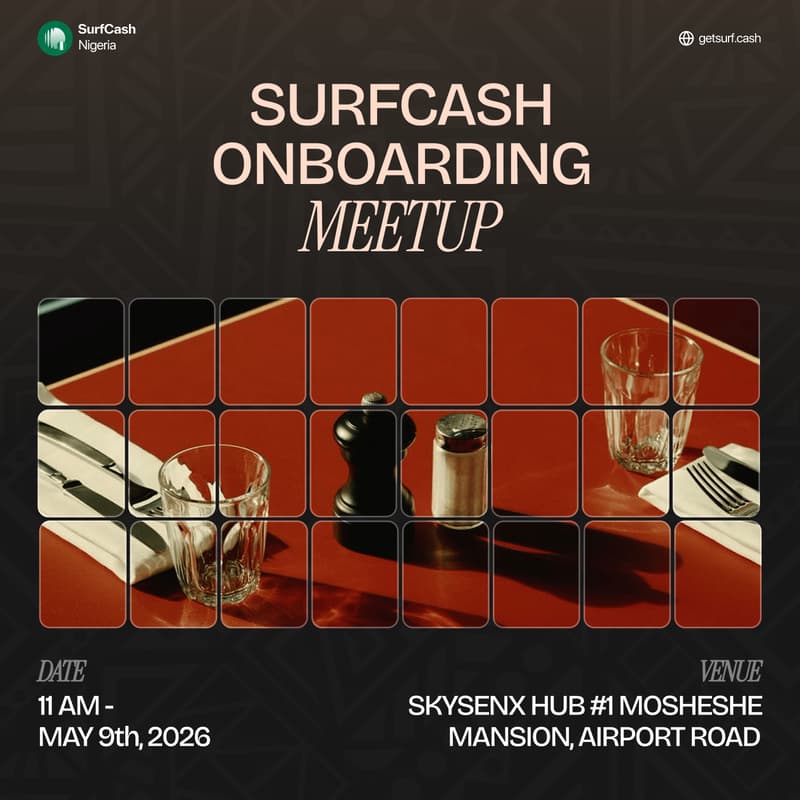 Cover Image for SurfCash Onboarding Meetup