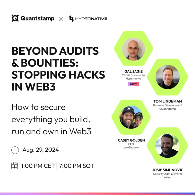 Cover Image for Beyond Audits & Bounties: Stopping Hacks in Web3