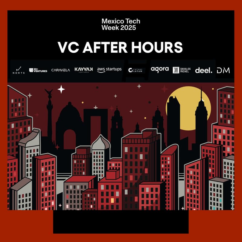 Cover Image for VC After Hours By AWS, Deel, Cathay, Norte, Caravela, Kayyak, 30N, DealMaker, Davalos, and Agora