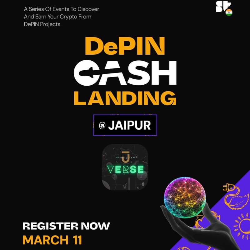 Cover Image for DePIN Cash Landing - Jaipur