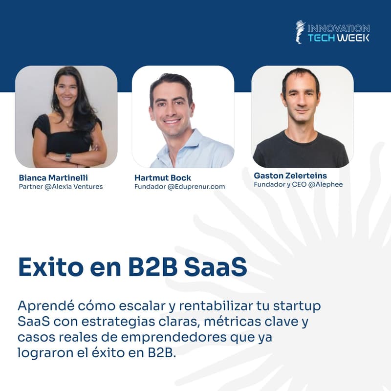 Cover Image for Exito en B2B SaaS: Emprendedores consagrados de SaaS