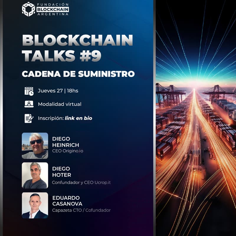 Cover Image for Blockchain Talks: Cadena de Suministro