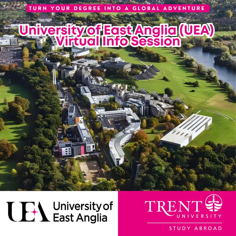 Cover Image for University of East Anglia (UEA) Virtual Information Session