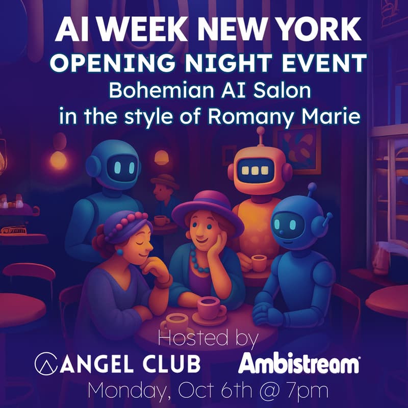 Cover Image for A Bohemian AI Salon: #AIWeekNY Opening Night
