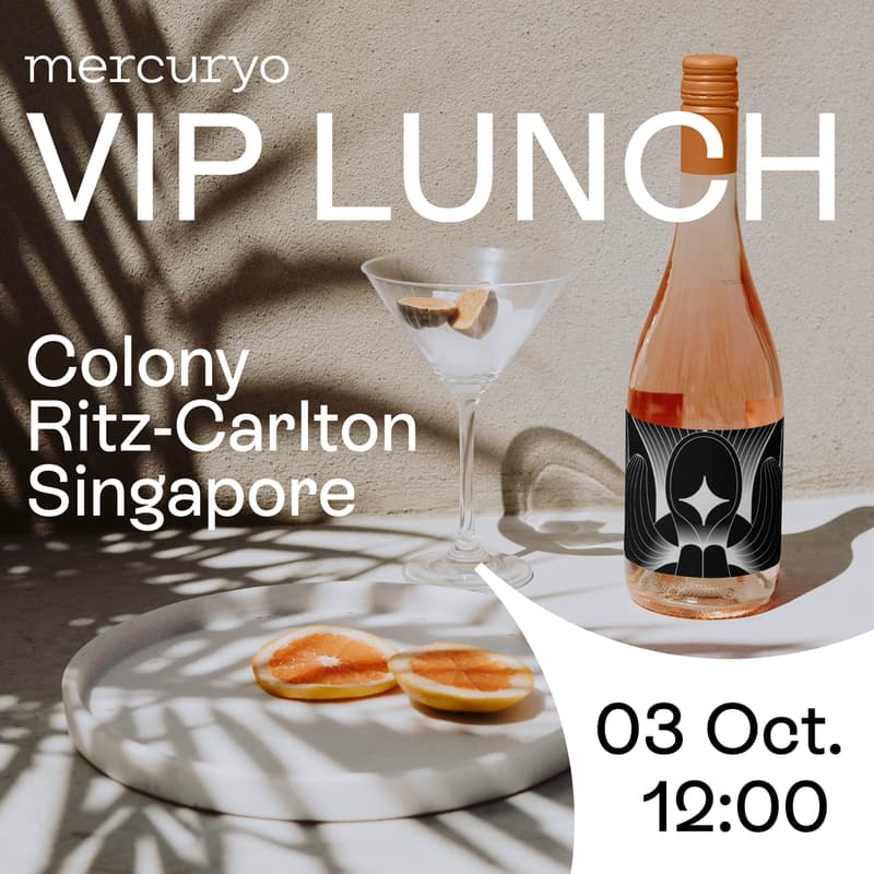 Cover Image for Mercuryo VIP Lunch | Singapore