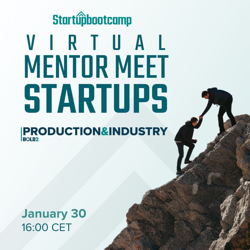 Cover Image for Virtual Mentor Meet Startups | Production & Industry 🏭