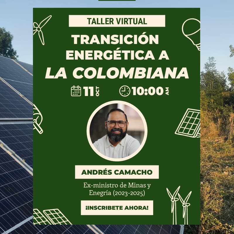 Cover Image for Charla: Transición Energética a la Colombiana