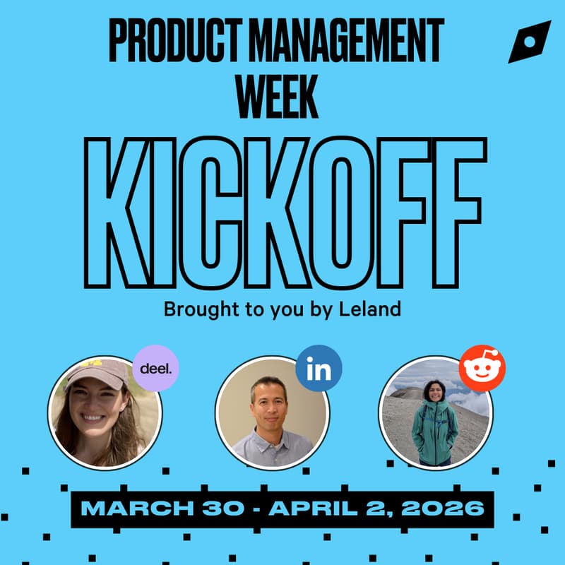 Cover Image for Product Management Week Kickoff