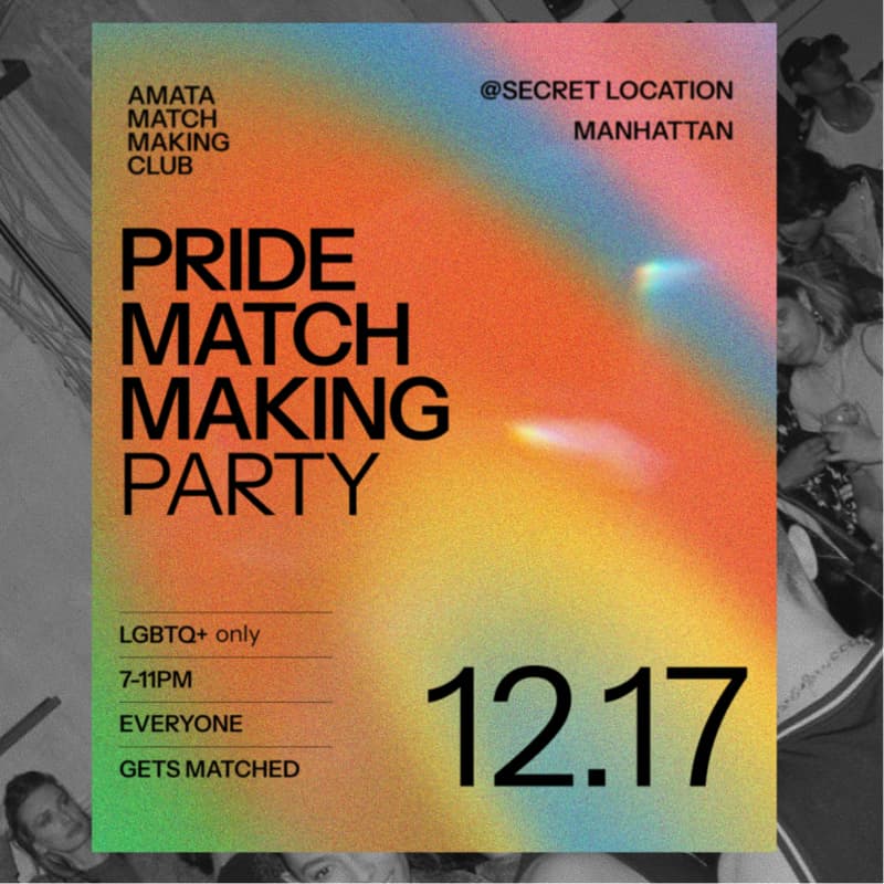 Cover Image for Amata LGBTQ+ Matchmaking party