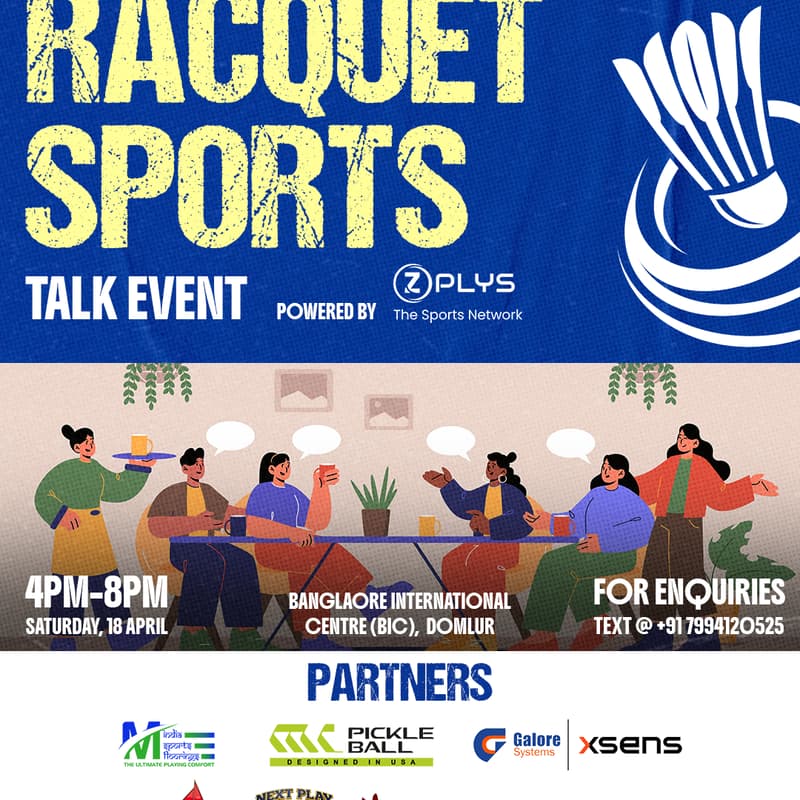 Cover Image for Racket Sports Talk Event