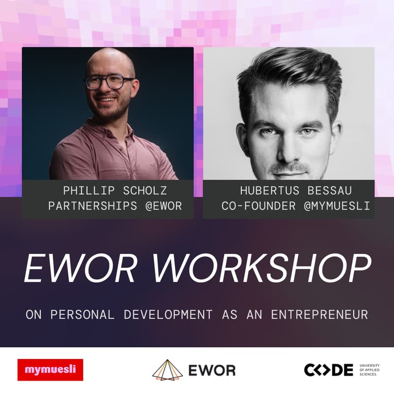 Cover Image for Personal Development as an Entrepreneur (EWOR Workshop)