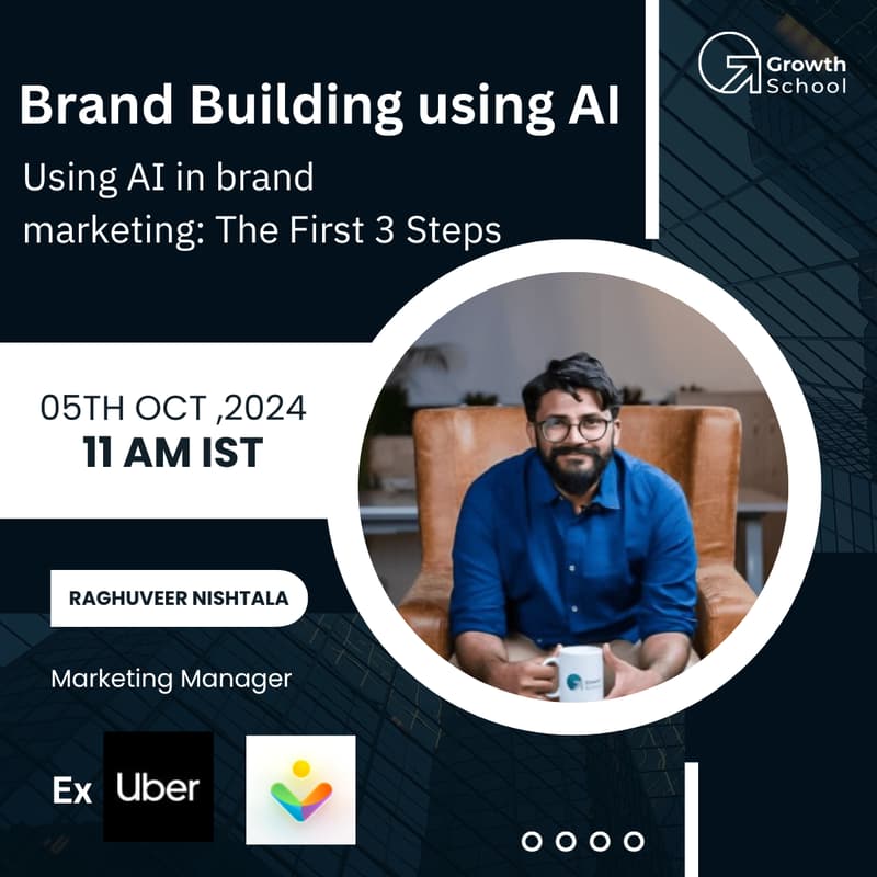 Cover Image for Brand Marketing Workshop - Brand Building using AI