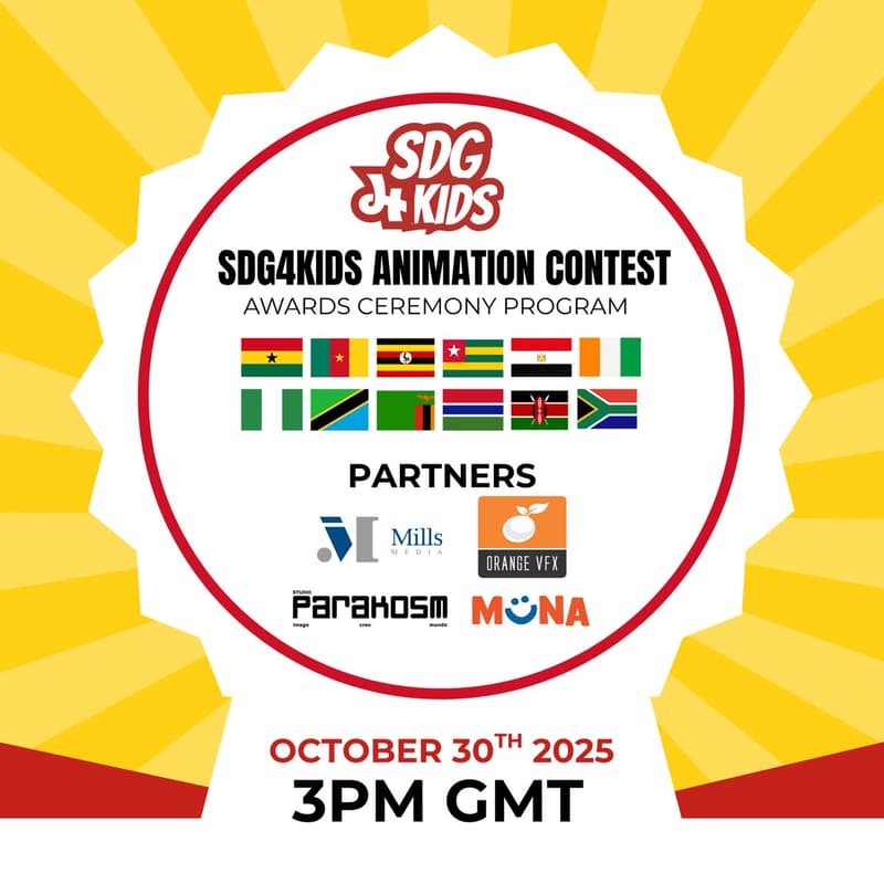 Cover Image for SDG4Kids Animation Contest – Awards Ceremony Program