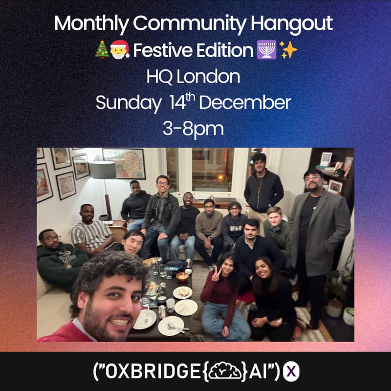 Cover Image for Monthly Community Hangout - Festive Edition 🎄✨