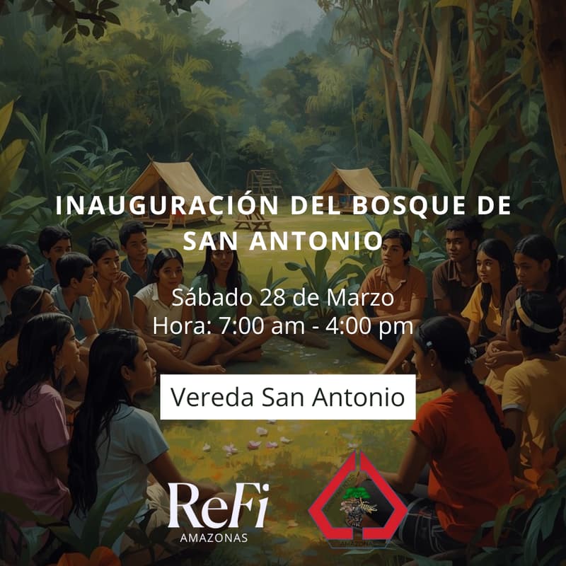 Cover Image for Inauguración del Bosque de San Antonio 🌿✨