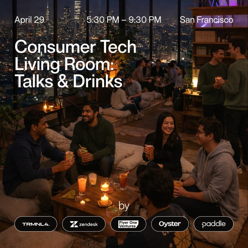 Cover Image for Consumer tech living room: Talks & drinks