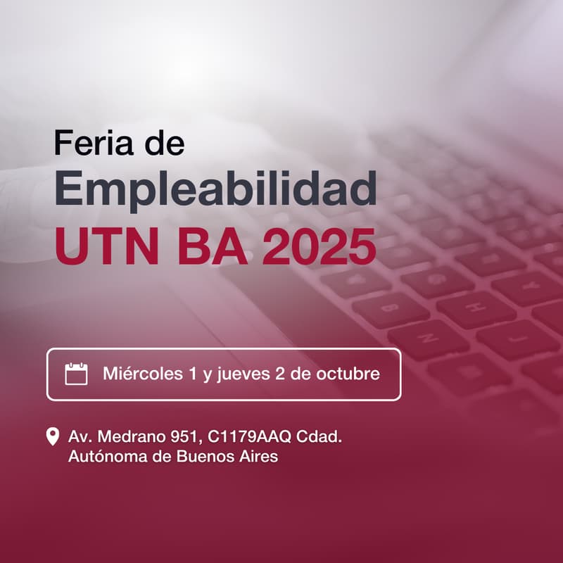 Cover Image for Feria de empleabilidad 2025 UTN.BA