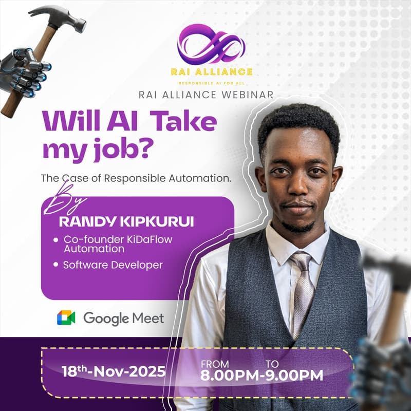 Cover Image for Will AI Take My Job? — The Case for Responsible Automation