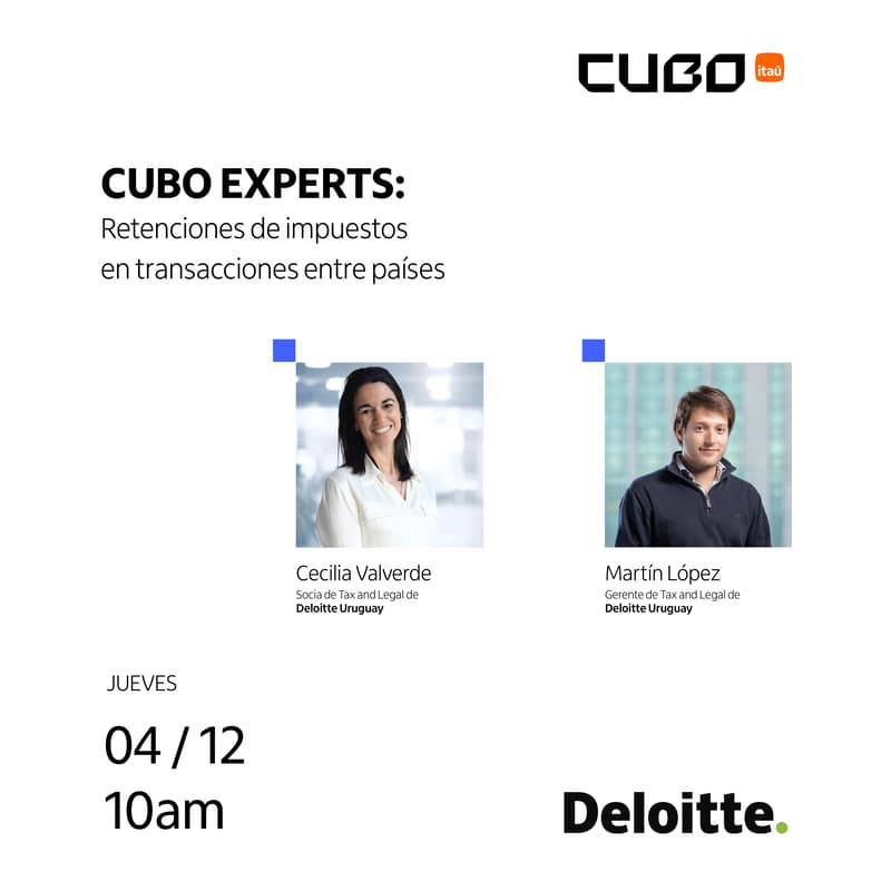 Cover Image for CUBO EXPERTS: retenciones de impuestos en transacciones entre países