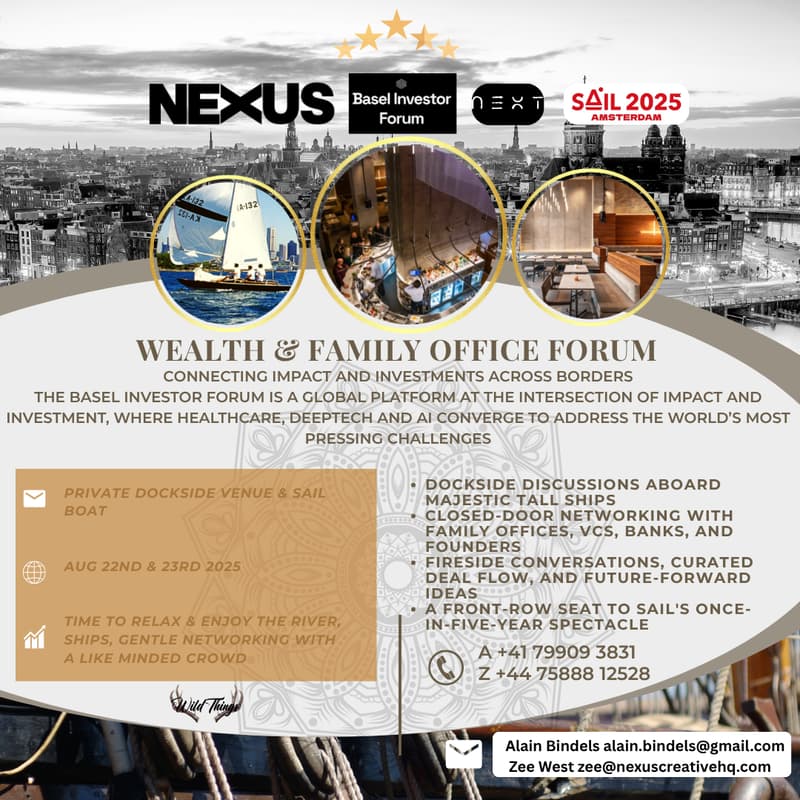 Cover Image for Wealth & Family Office forum @SAIL 2025
