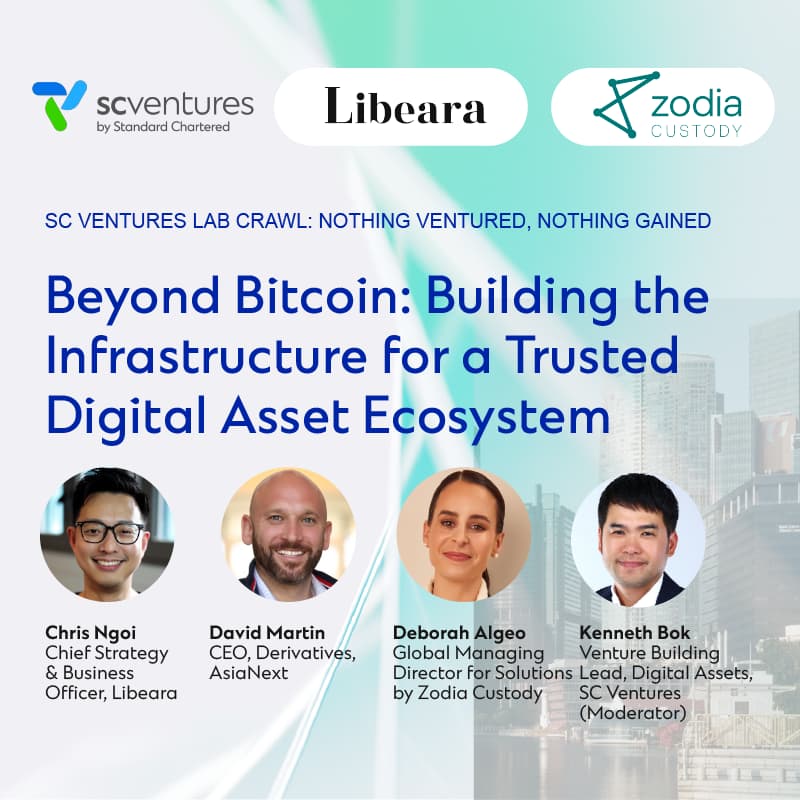 Cover Image for SC Ventures Lab Crawl Panel 4 | Beyond Bitcoin: Building the Infrastructure for a Trusted Digital Asset Ecosystem