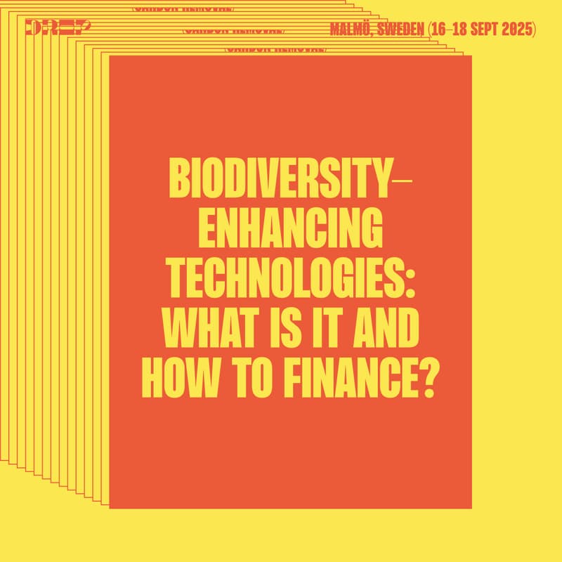 Cover Image for Biodiversity-Enhancing Technologies: What is it and how to finance?