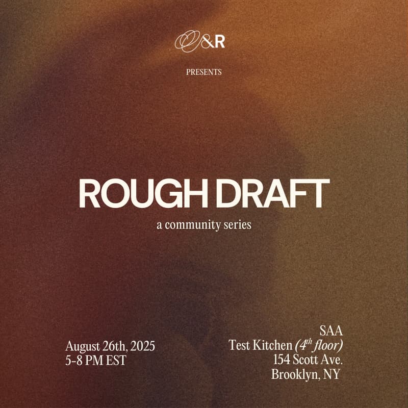 Cover Image for Rough Draft - Presented by Craft & Release