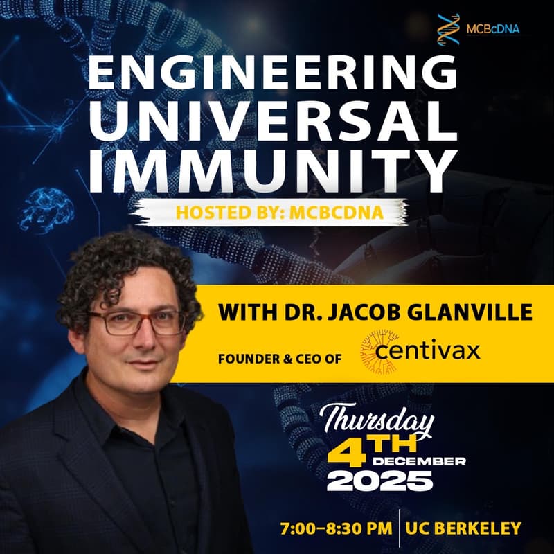 Cover Image for Engineering Universal Immunity with Dr. Jacob Glanville, Founder & CEO of Centivax