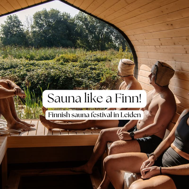 Cover Image for Sauna Like a Finn 🇫🇮 Sauna festival in Leiden!