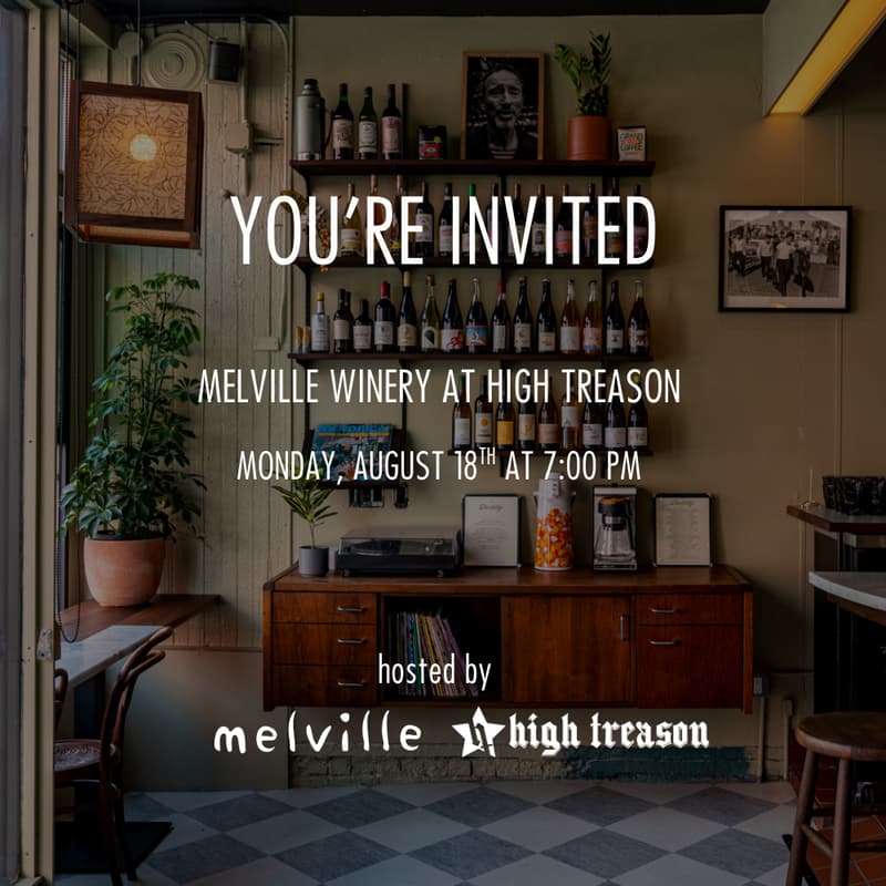 Cover Image for Melville Winery at High Treason