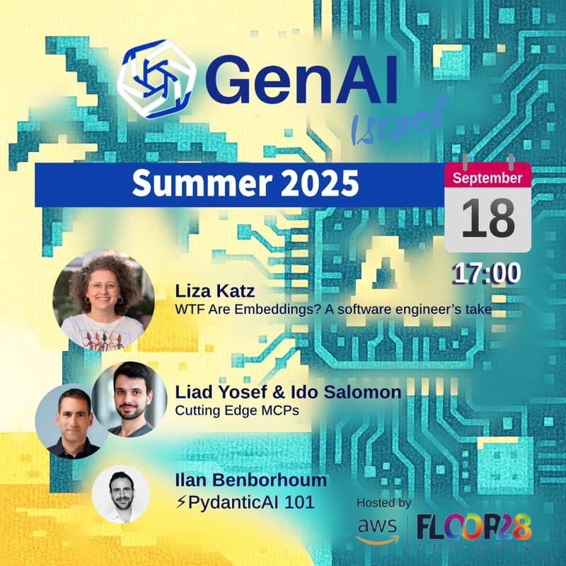 Cover Image for GenAI Israel - Summer 2025