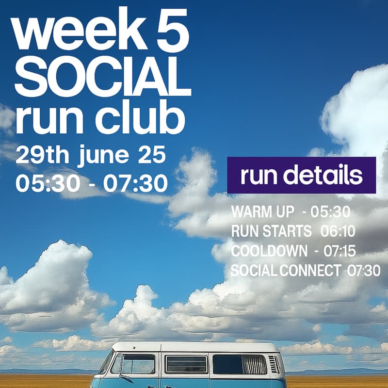 Cover Image for Sunday Social Run