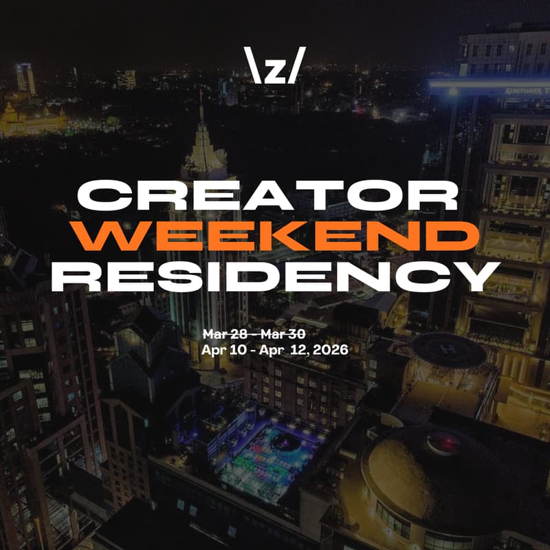 Cover Image for Creator Weekend Residency