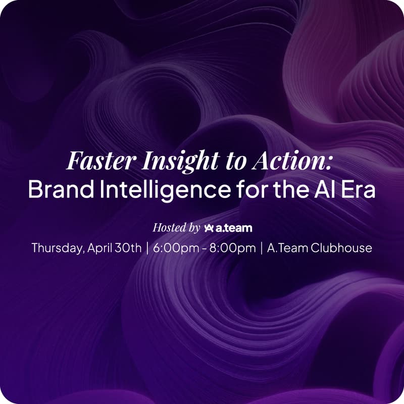 Cover Image for Faster Insight to Action: Brand Intelligence for the AI Era