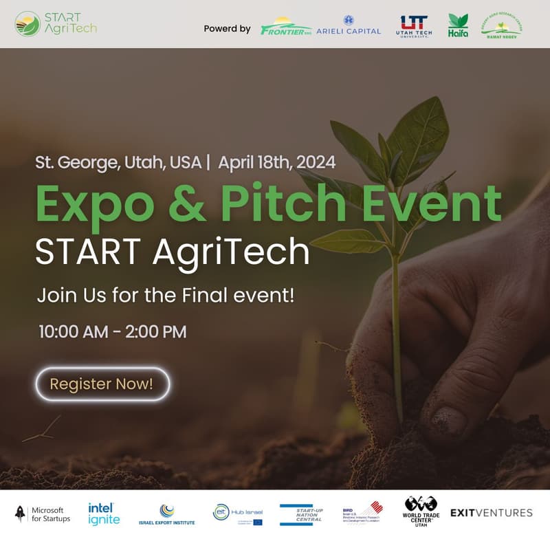 Cover Image for Start AgriTech Expo & Pitch Event