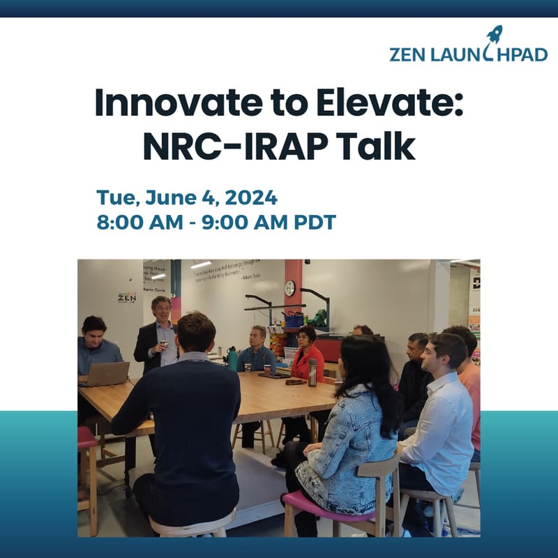 Cover Image for Innovate to Elevate: NRC-IRAP Talk