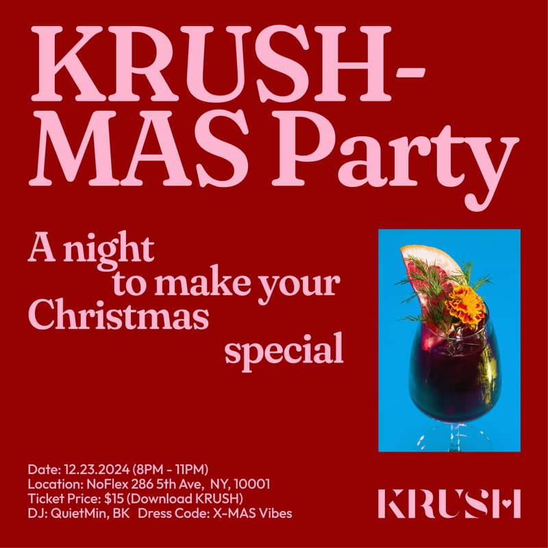 Cover Image for KRUSH-MAS PARTY 🎄✨