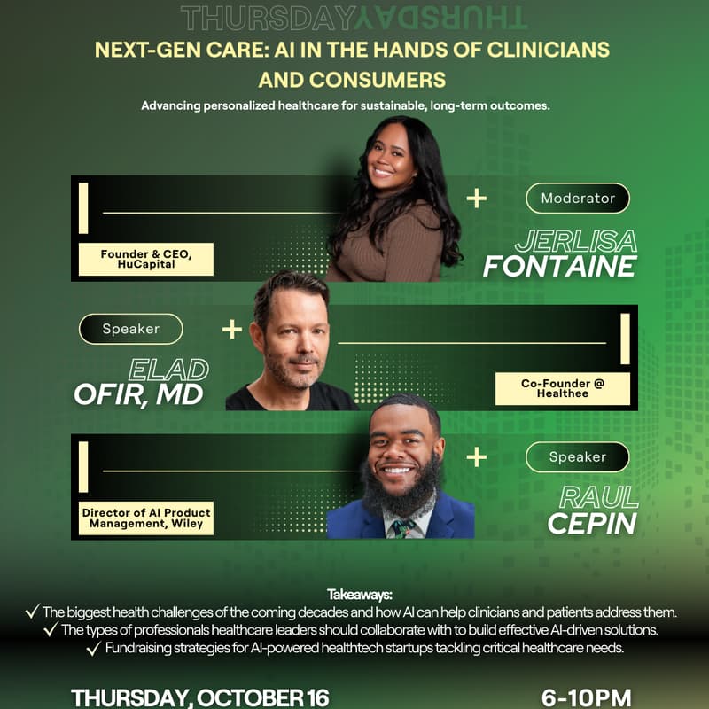 Cover Image for Next-Gen Care: AI in the Hands of Clinicians and Consumers