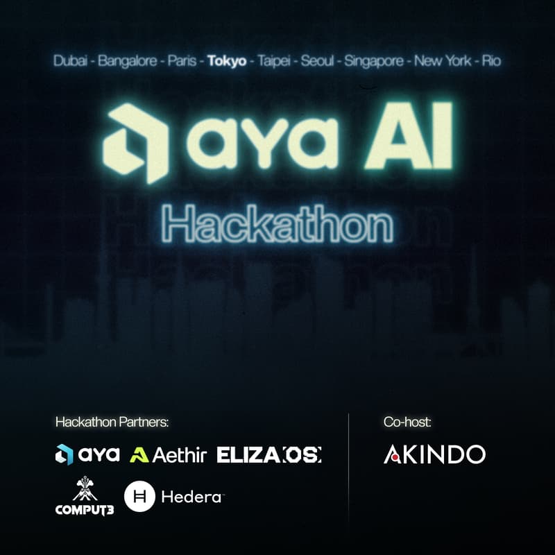 Cover Image for Aya AI Hackathon - 🗼Tokyo