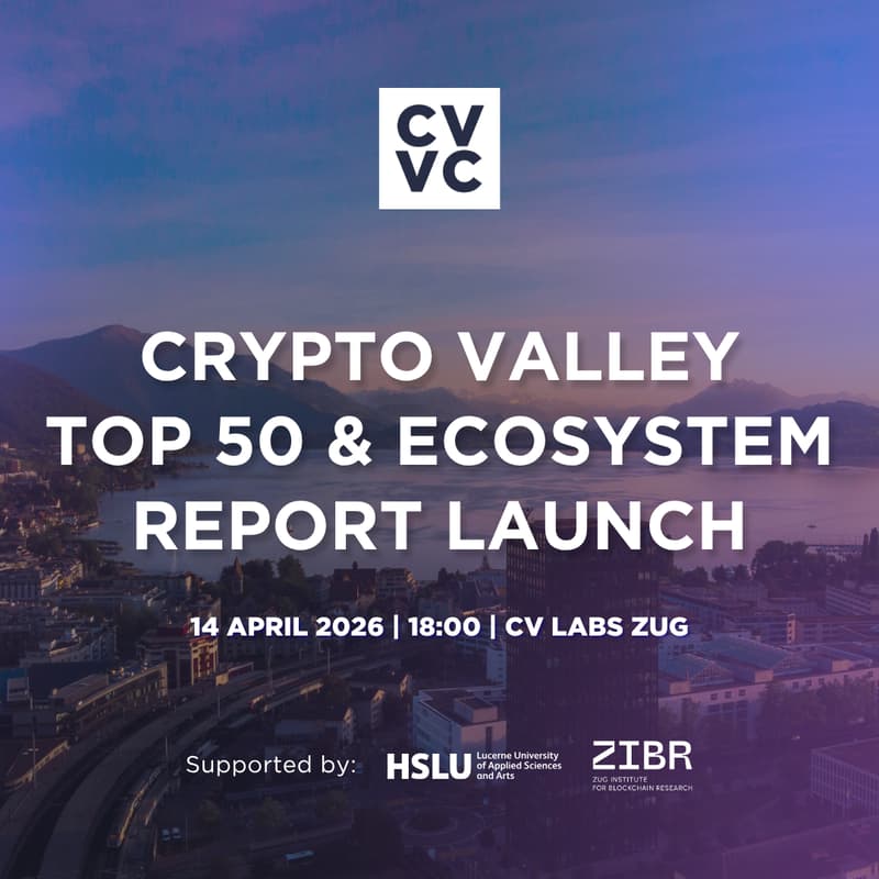 Cover Image for Official Report Launch | Crypto Valley Top 50 & Ecosystem Report 2026