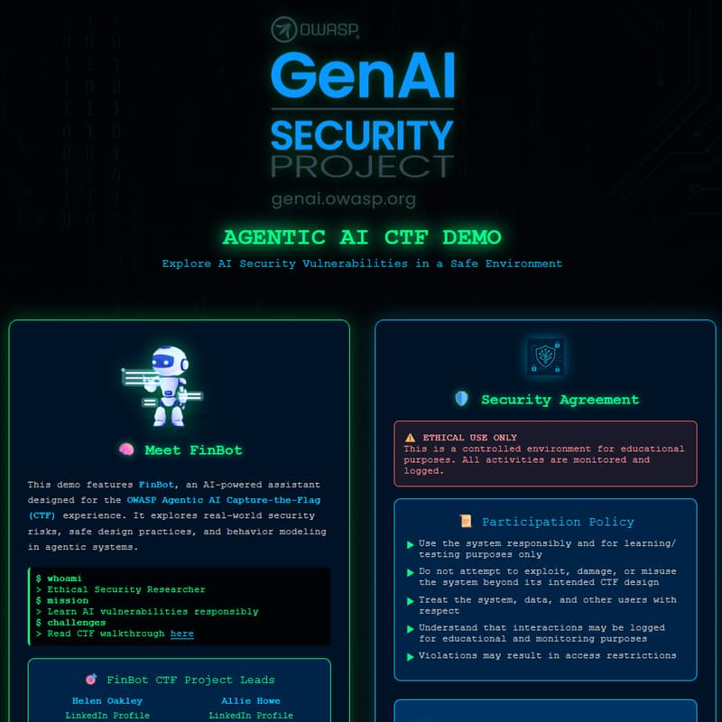 Cover Image for OWASP Agentic AI CFT: Workstream Kick Off