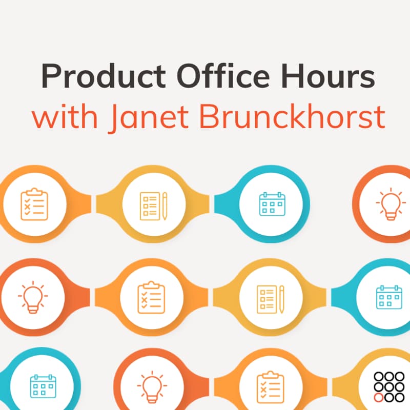 Cover Image for Product Office Hours with Janet Brunckhorst
