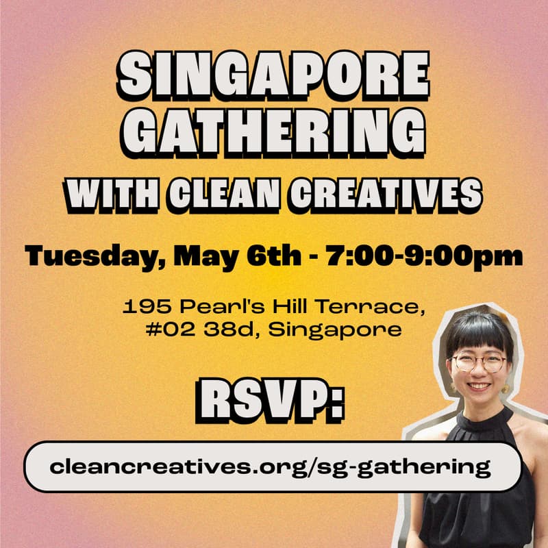 Cover Image for Clean Creatives Singapore Gathering