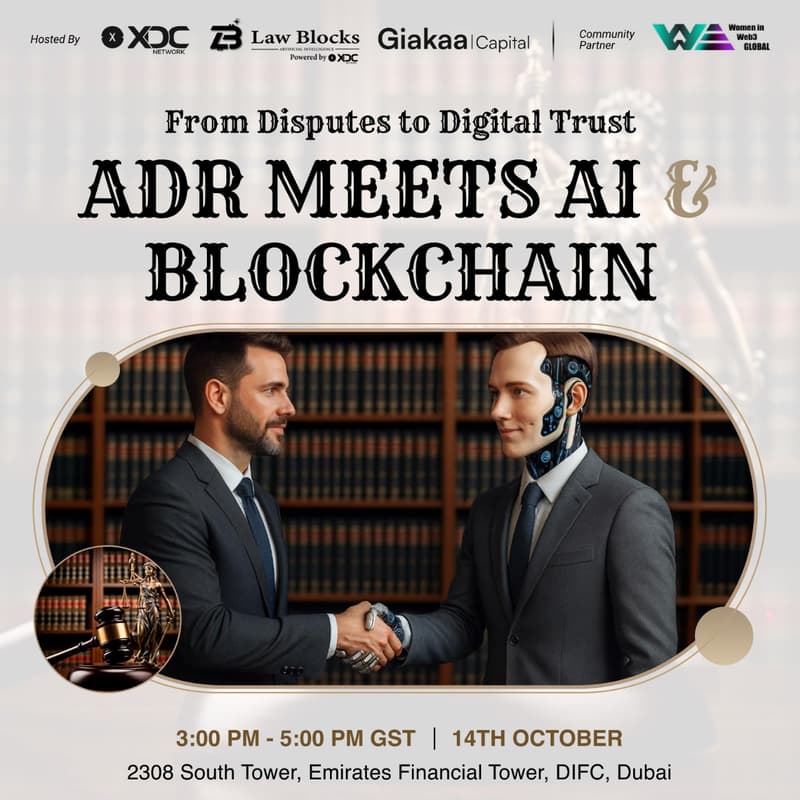 Cover Image for From Disputes to Digital Trust: ADR Meets AI & Blockchain