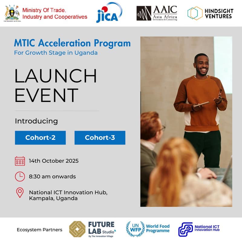 Cover Image for Cohort Launch: MTIC Acceleration Program for Growth Stage in Uganda