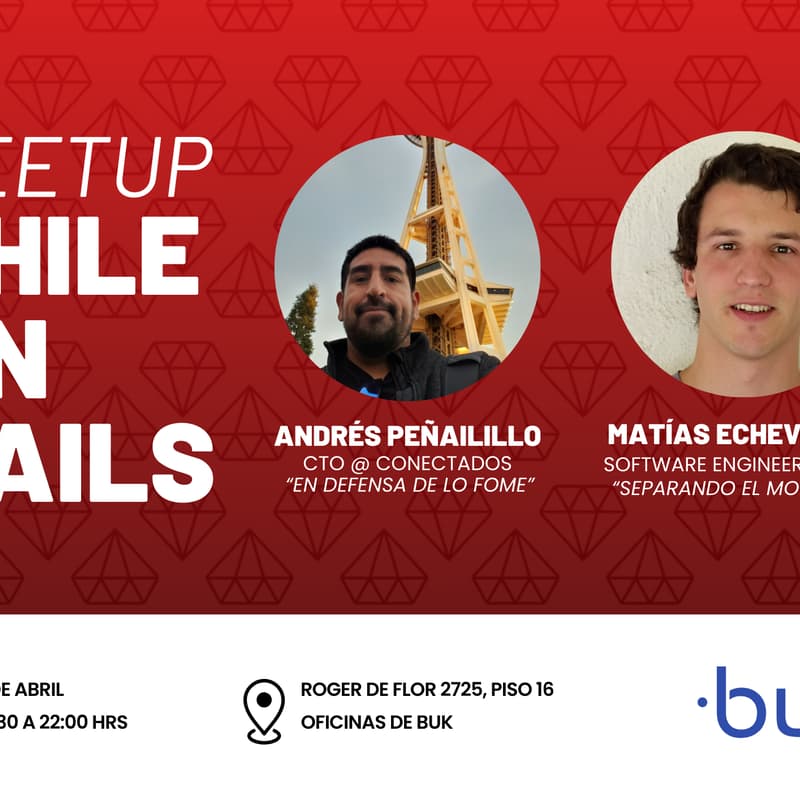 Cover Image for Meetup Chile on Rails