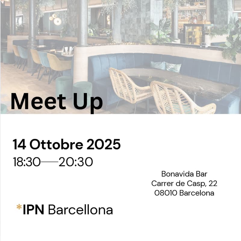 Cover Image for IPN MeetUp - Barcellona